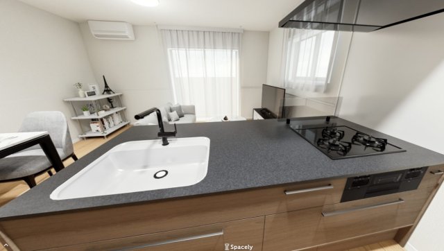 キッチン　イメージパースなので実際とは異なります