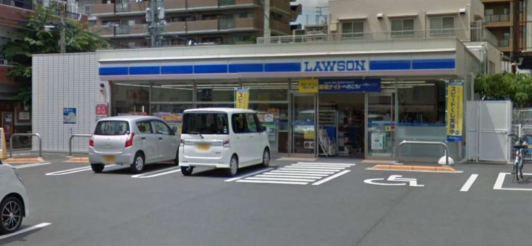 コンビニ　ローソン岡山東島田一丁目店（コンビニ）まで157m