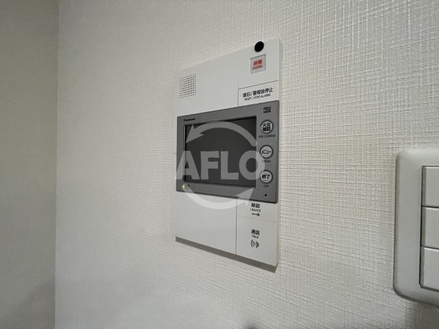 セキュリティ　ブルフォルトゥーナ扇町　モニター付きインターホン