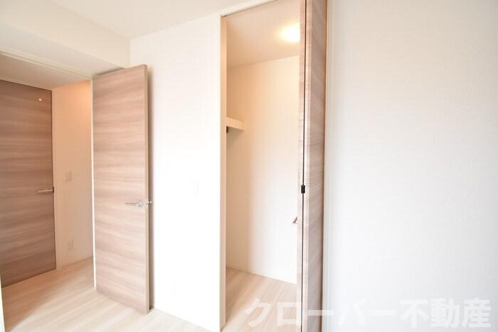 収納　ウォークインクローゼット