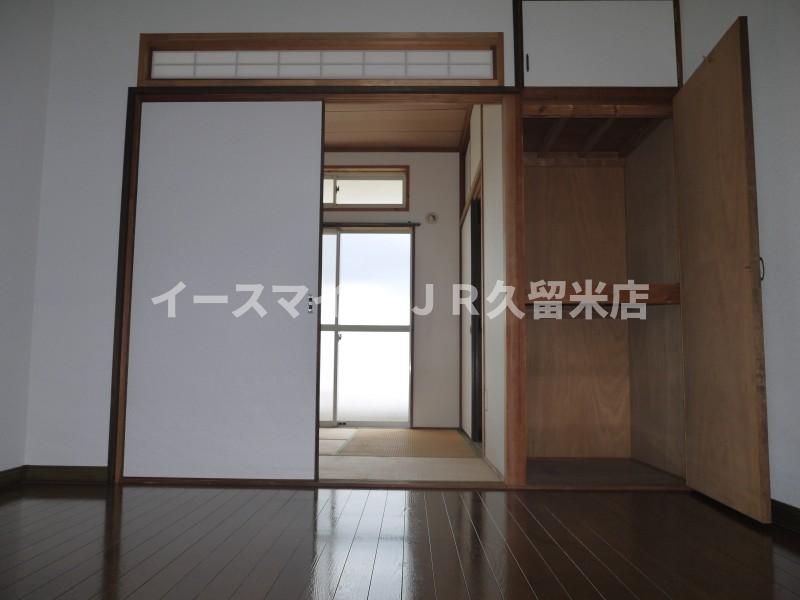 収納　収納のためのスペースです