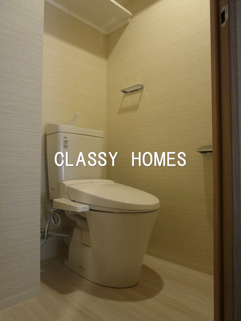 トイレ　2022年竣工　カナール芝浦：トイレ