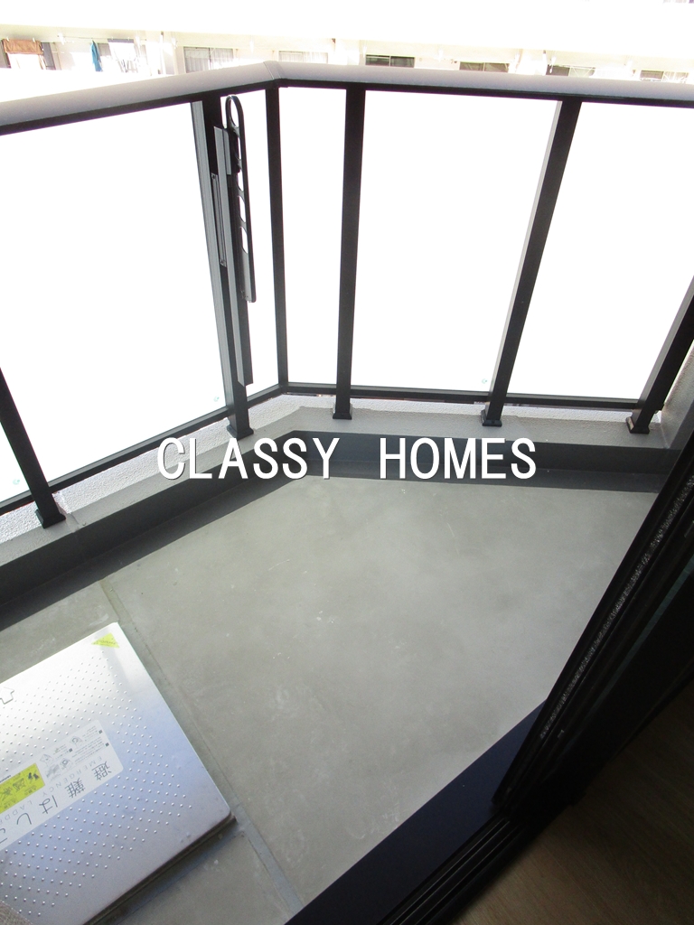 バルコニー　2022年竣工　カナール芝浦：バルコニー