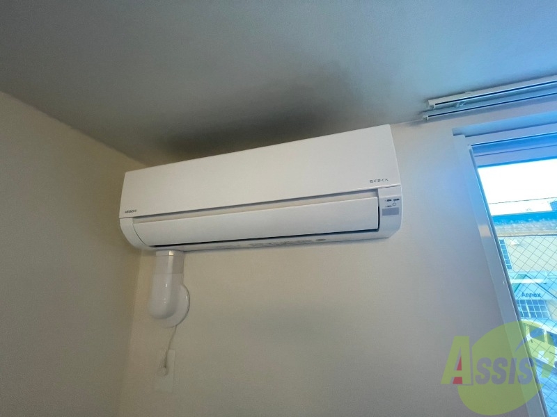 その他設備　エアコンがありますので夏でも快適に過ごせます！