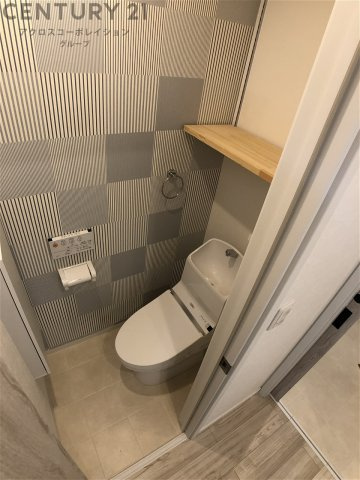 トイレ　ウォシュレット付きのトイレです♪