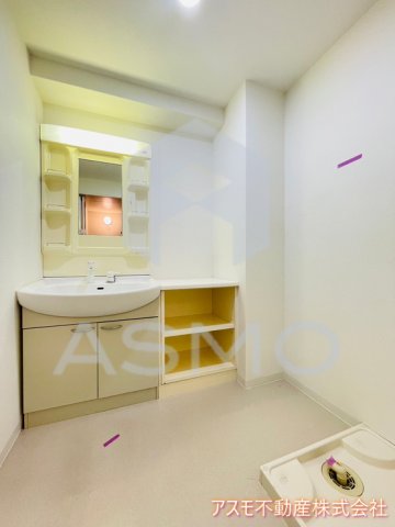 洗面設備　同マンション別部屋参考写真