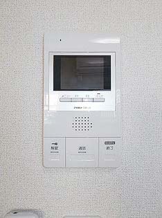 セキュリティ　★モニター付きインターホンで来客時も安心★