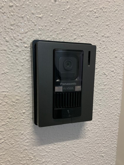 セキュリティ　※別部屋の写真です