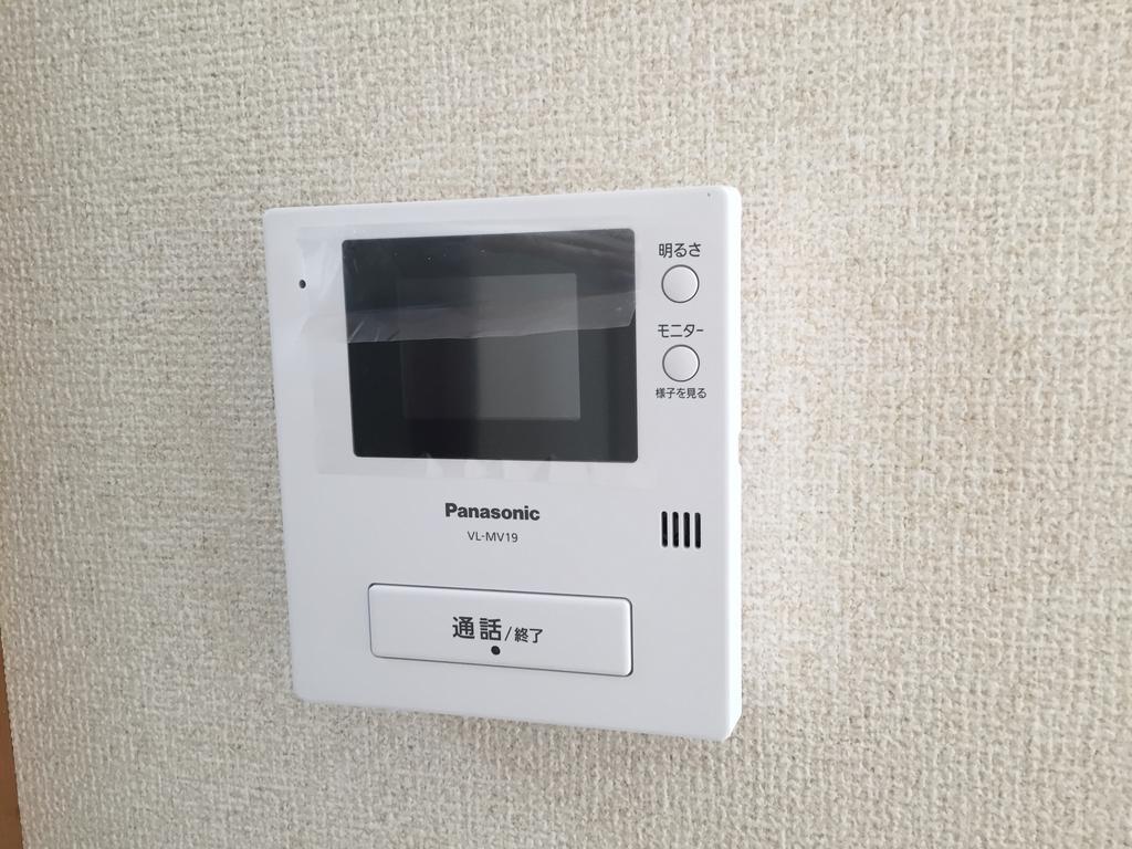 セキュリティ　モニター付きインターホン