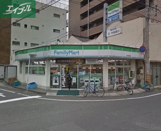 コンビニ　ファミリーマート岡山京町店（コンビニ）まで187m