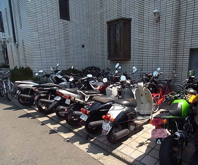 その他共有部分　バイク置き場