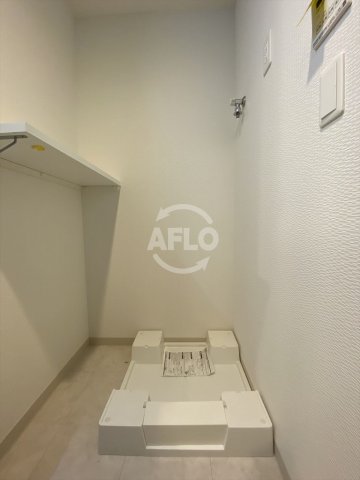 その他設備　エステムコート谷町九丁目　洗濯機置場