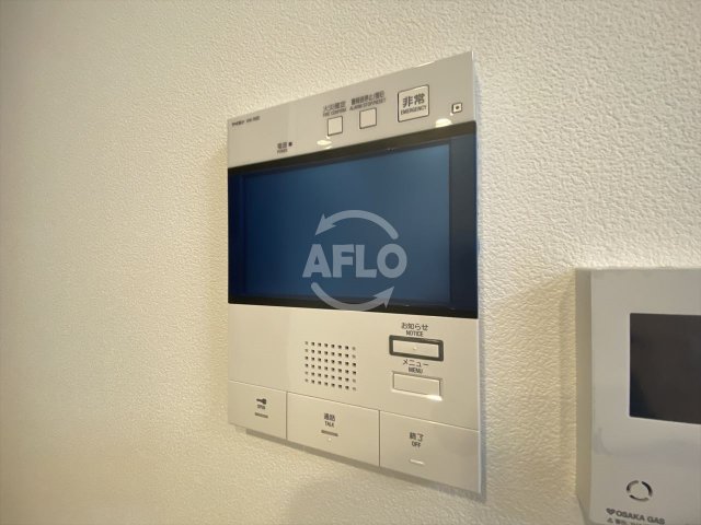 セキュリティ　エステムコート谷町九丁目　TVモニター付きインターホン