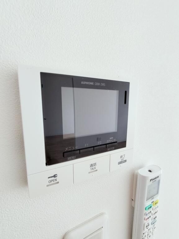 セキュリティ　TVモニターホンでお客様のお顔も見えて安心です！