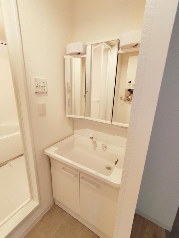 洗面設備　シャンドレはもはや必須アイテムですね♪