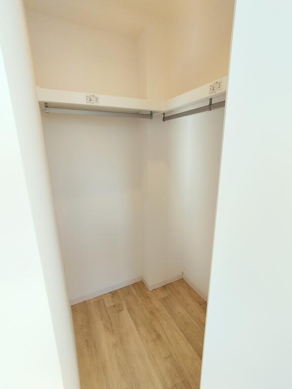 収納　衣類の収納に便利なクローゼットが付いています！