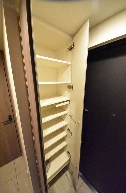 収納　広々とした玄関☆