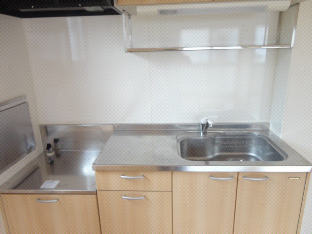 キッチン　写真は別号室です。