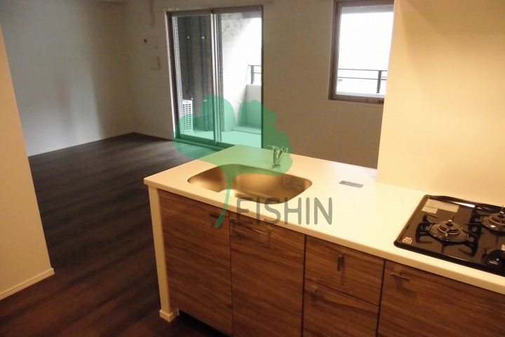 キッチン　シンプルな清潔感のあるキッチンです！