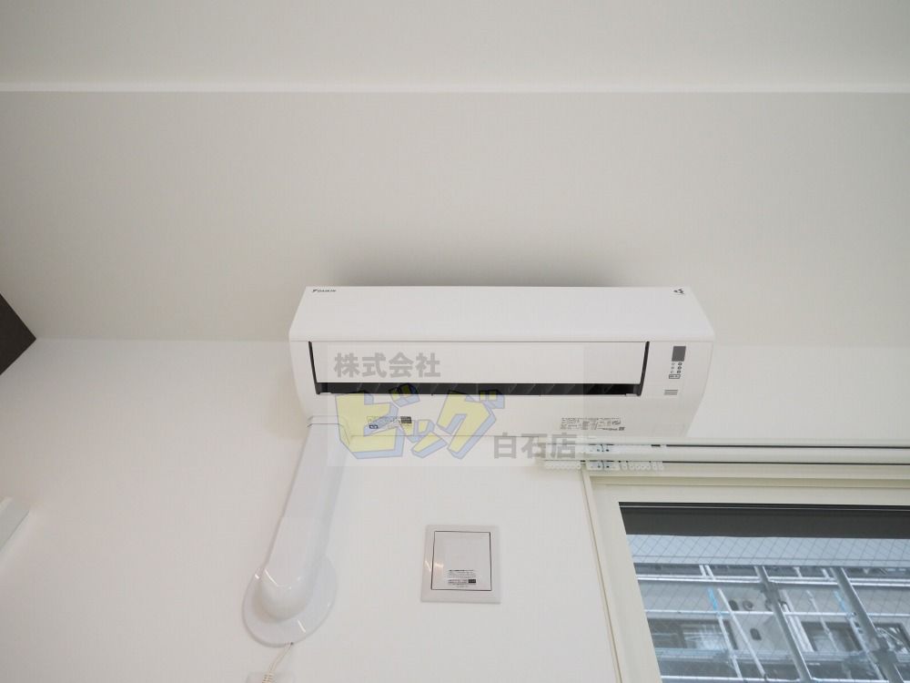 その他設備　エアコン完備で暑い夏も快適です♪