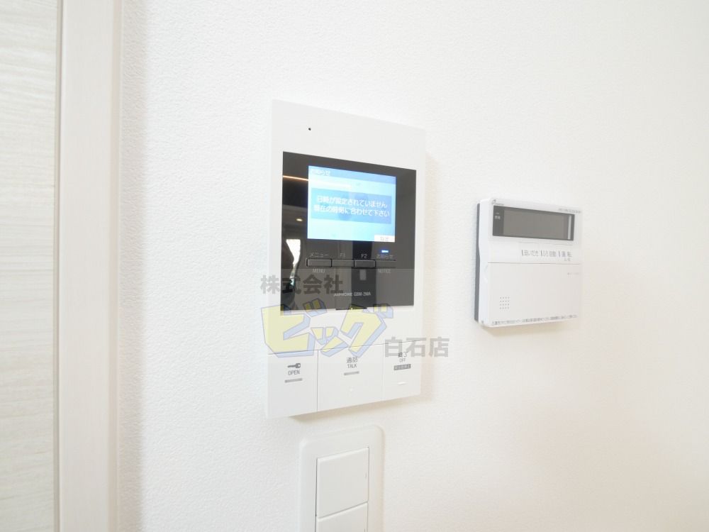 セキュリティ　防犯カメラ・オートロック設置で安心のセキュリティです♪