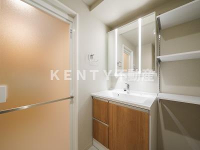 洗面設備　洗面所です