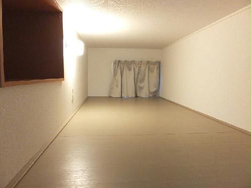 収納　広めのロフトなので、収納力抜群！