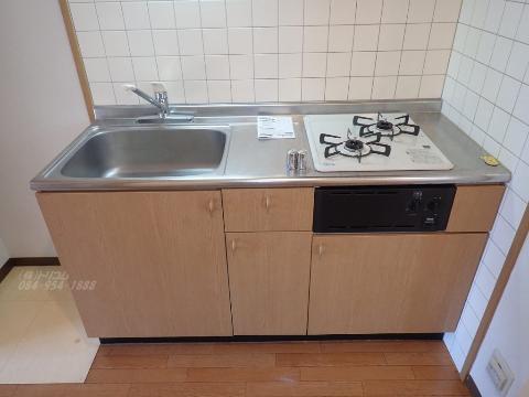 キッチン　ガス2口コンロ