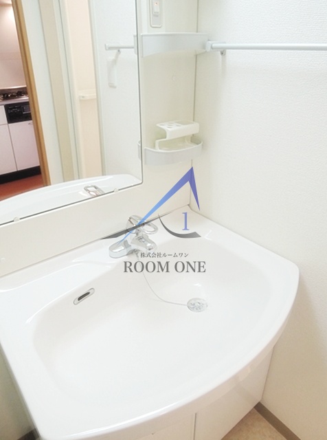 洗面設備　独立洗面台です。