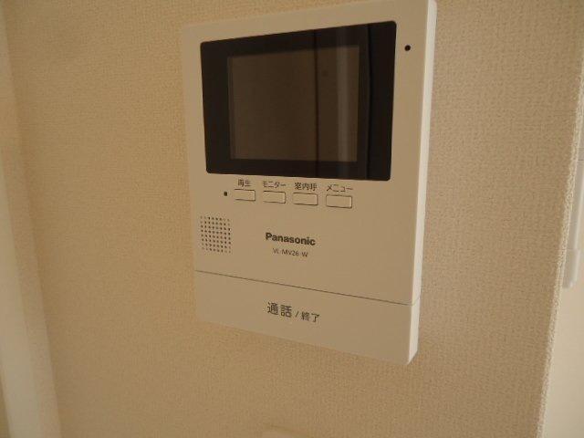 セキュリティ　モニター付きインターホン