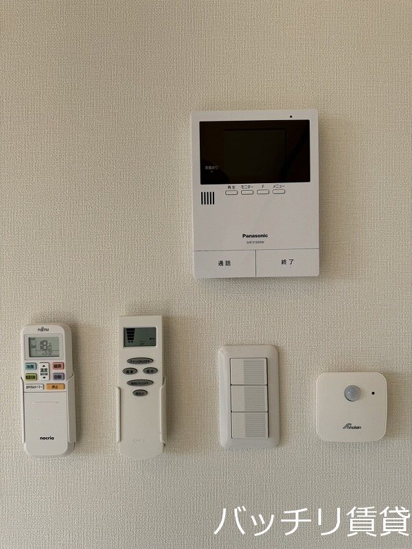 セキュリティ　画像は別号室タイプの為、現状を優先致します。