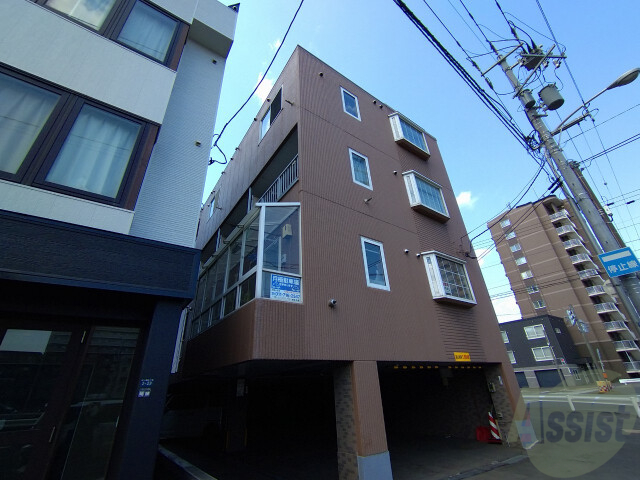 建物外観　札幌市北区北１４条西「コーポ中瀬」