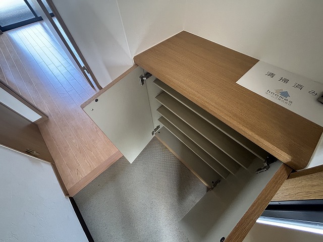 収納　収納があります