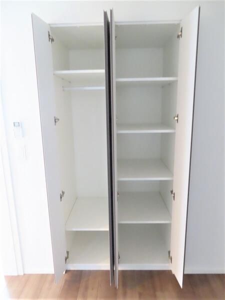 収納　収納のためのスペースです