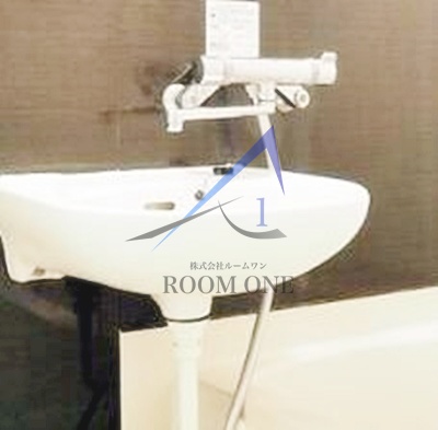 洗面設備　洗面台です。