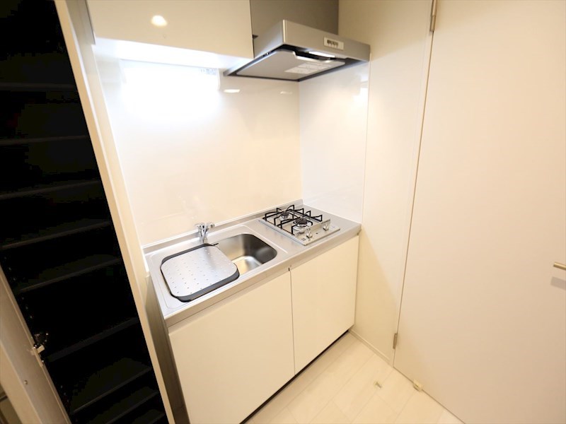 キッチン　システムキッチン（ガス2口コンロ付）