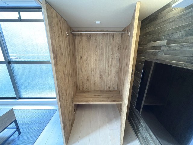 収納　十分な収納スペースがあります