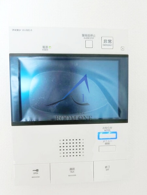 セキュリティ　モニター付きインターホンです。