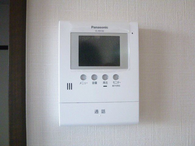セキュリティ　モニター付インターホンです。