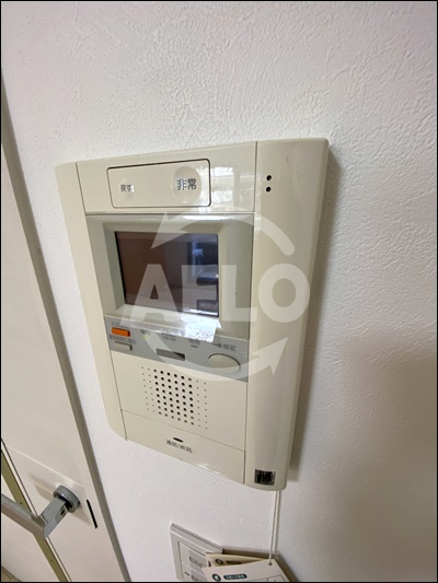 セキュリティ　クラウンハイム北心斎橋フラワーコート　モニター付インターフォ
