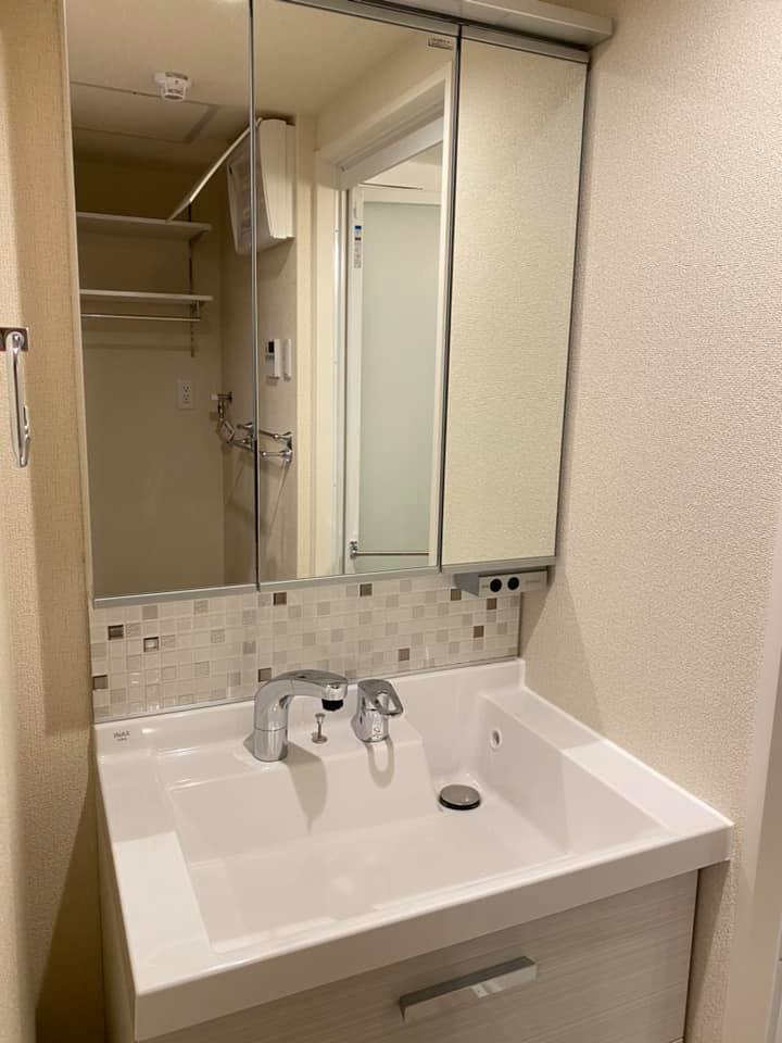 洗面設備　写真は類似物件です