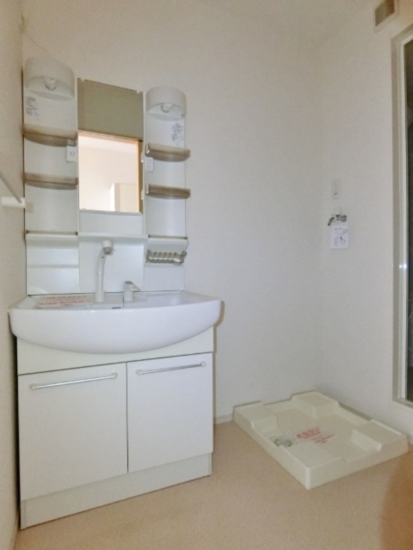 洗面設備　図面と現状に相違がある場合には現状を優先