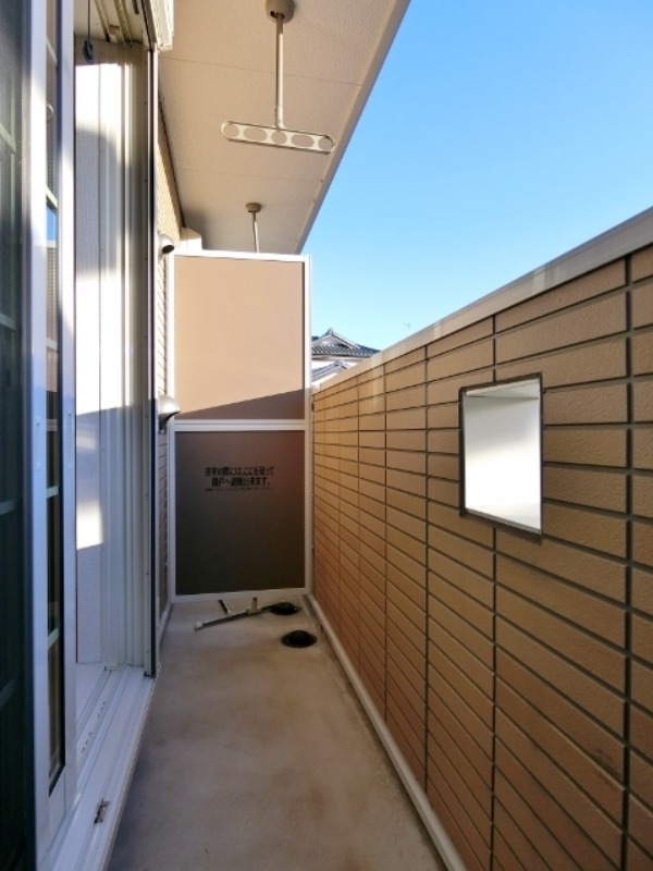 バルコニー　図面と現状に相違がある場合には現状を優先