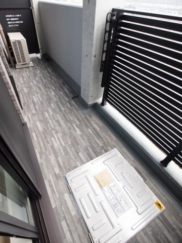 バルコニー　落ち着いた時間を過ごせるバルコニーです