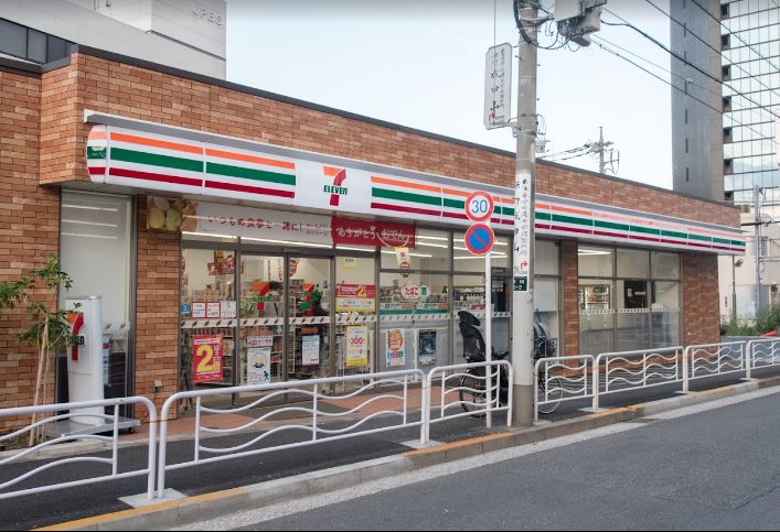 コンビニ　セブンイレブン江東冬木店（コンビニ）まで180m