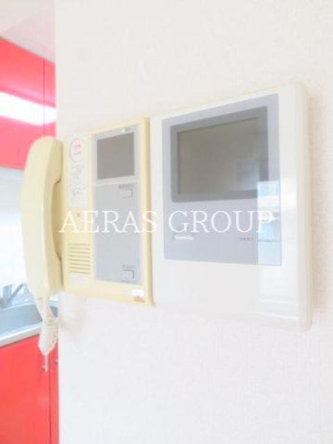 セキュリティ　モニター付きインターホン