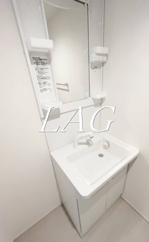 洗面設備　独立洗面台です。