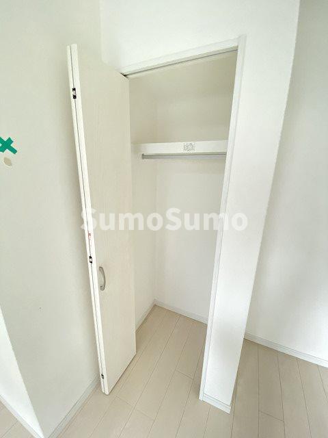 収納　たっぷりとした収納スペースです