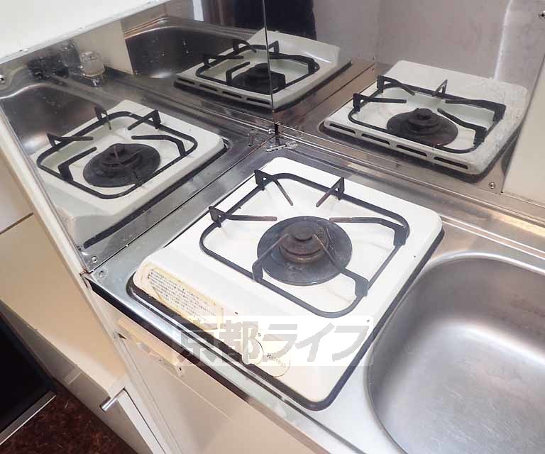 バルコニー　１口コンロです。