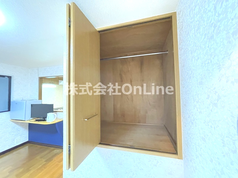 収納　ちょっとした収納スペースも充実しています